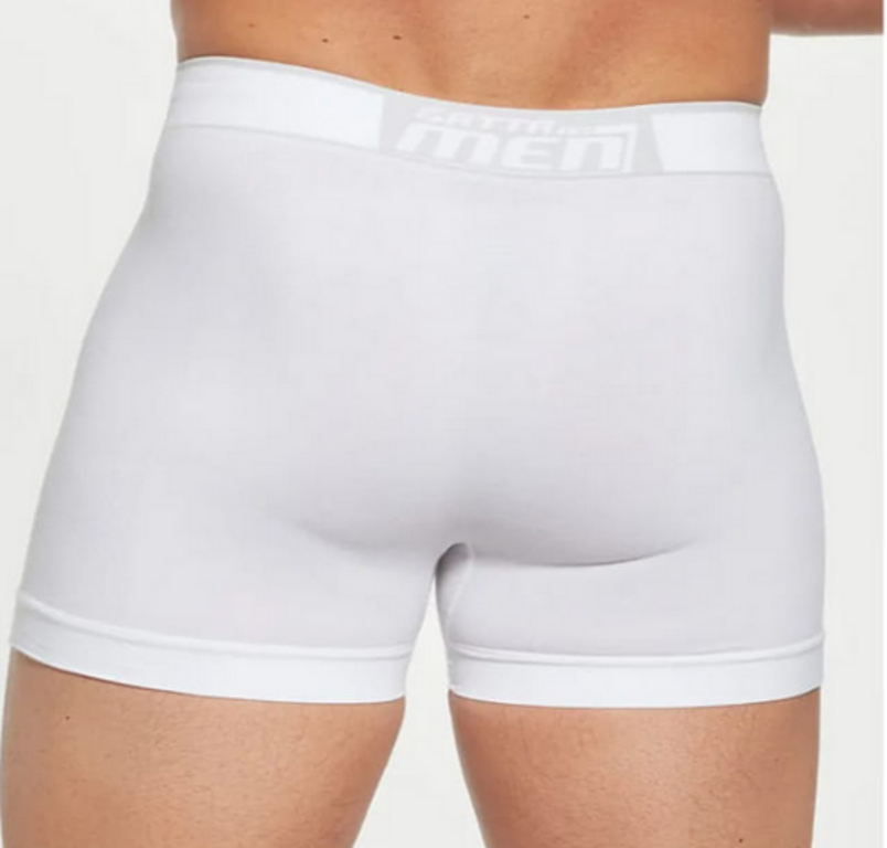 Boxer Cotton Alb