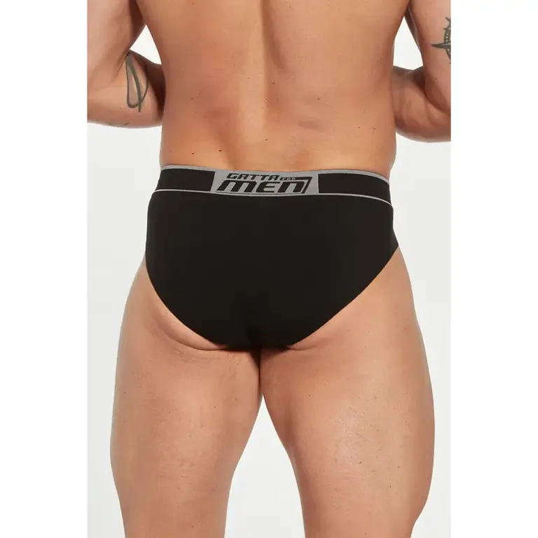 Slip Cotton Negru