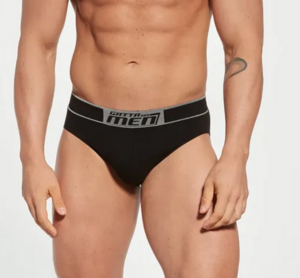 Slip Cotton Negru