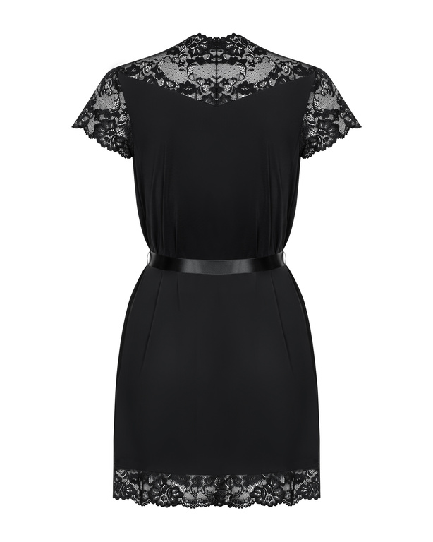 Halat Peignoir Negru