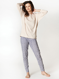 Pijama LNS 734 Bej