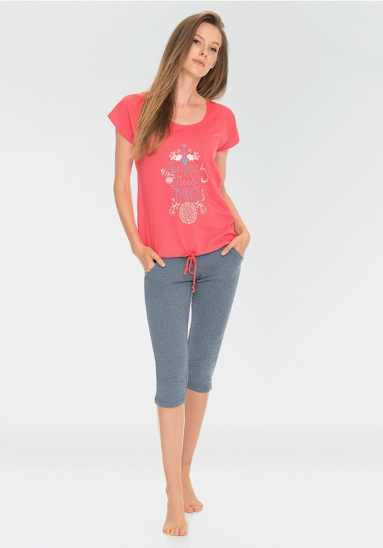 Pijama lns 784 Corai